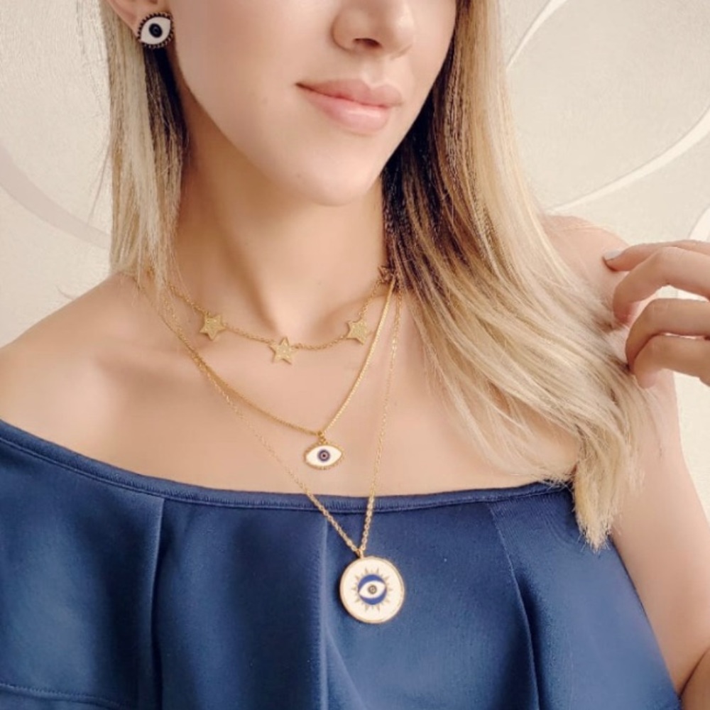 Turkish eyes necklace🧿